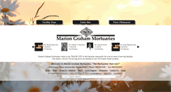 Desktop Screenshot of mariongrahammortuaries.com
